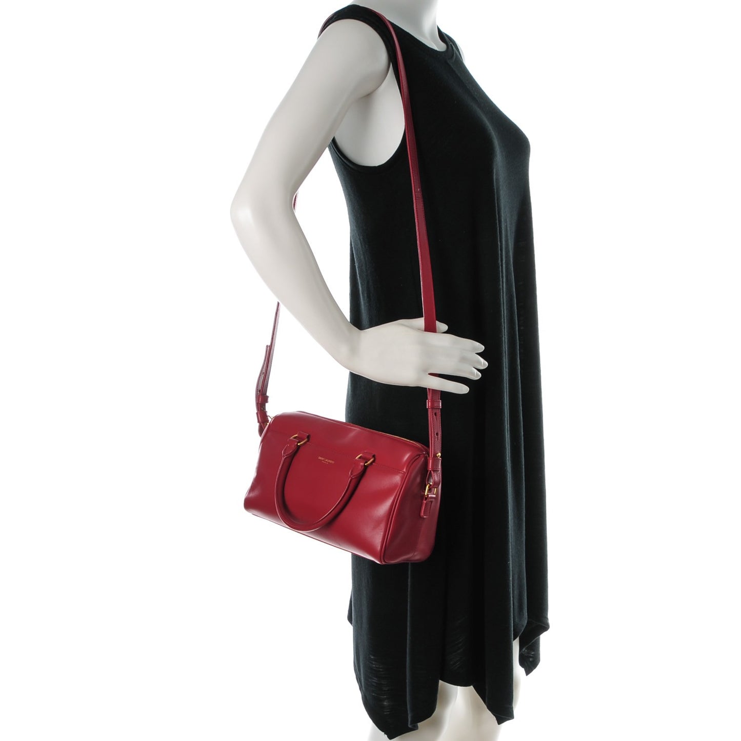 Calfskin Classic Baby Duffle Red
