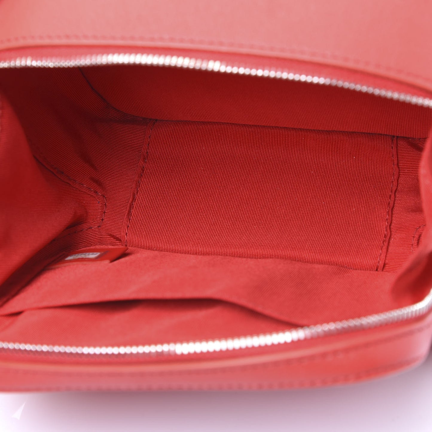 Lambskin Quilted Mini CC Box Camera Bag Red