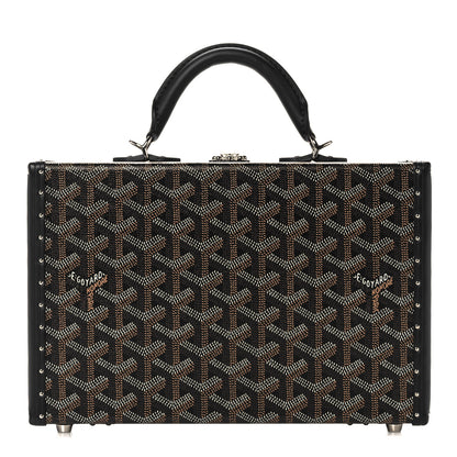 Goyard Goyardine Grand Hotel Trunk Bag Black 1 of 10