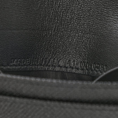 Christian Dior Grained Calfskin Saddle Card Holder Black 7 of 9