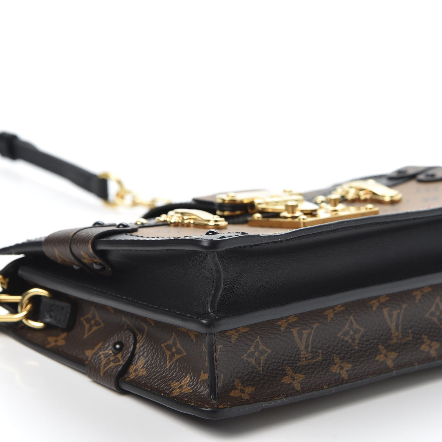 Louis Vuitton Reverse Monogram Trunk Clutch 5 of 9