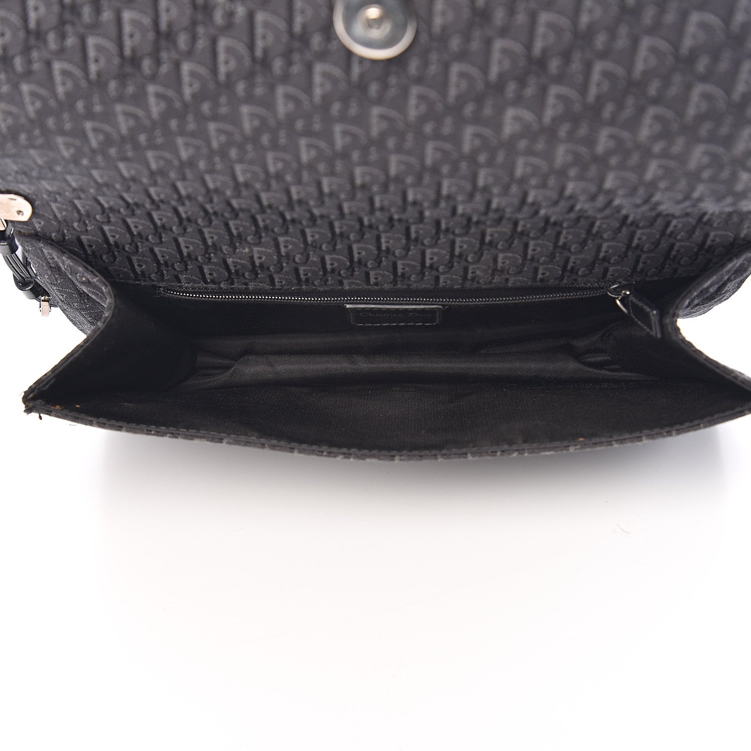 Christian Dior Monogram D Trick Shoulder Bag Black 4 of 9