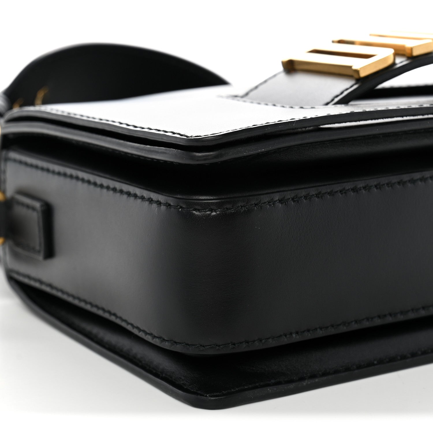 Christian Dior Smooth Calfskin Dio(r)evolution Flap Bag Black 9 of 10