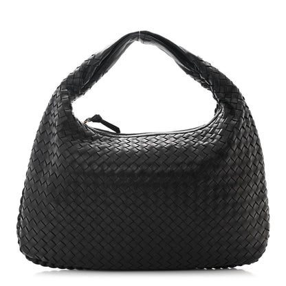 Bottega Veneta Nappa Intrecciato Medium Veneta Hobo Black 1 of 10