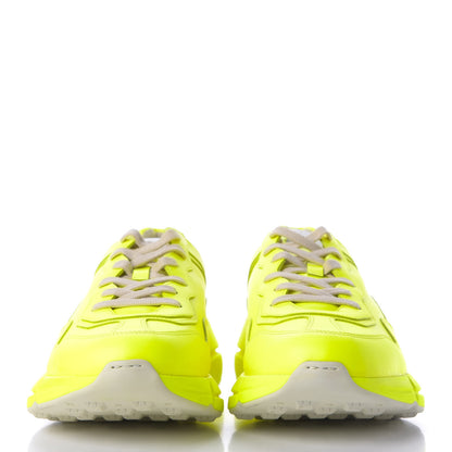 Gucci Calfskin Mens Rhyton Sneakers 11 Yellow Fluo 2 of 10