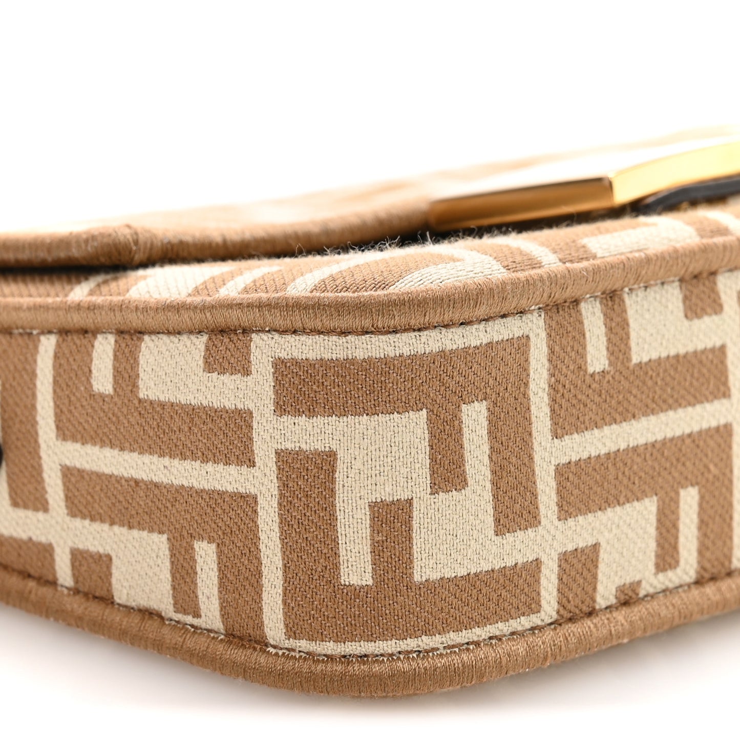 Fabric Jacquard FF 1974 Mini Baguette Beige Sand
