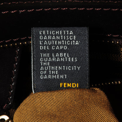 Fendi Zucca Large Chef Shopper Tote Tobacco 8 of 9