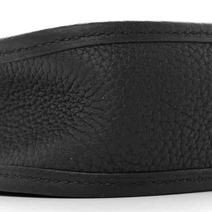 Hermes Taurillon Clemence Evelyne TPM Black 9 of 11