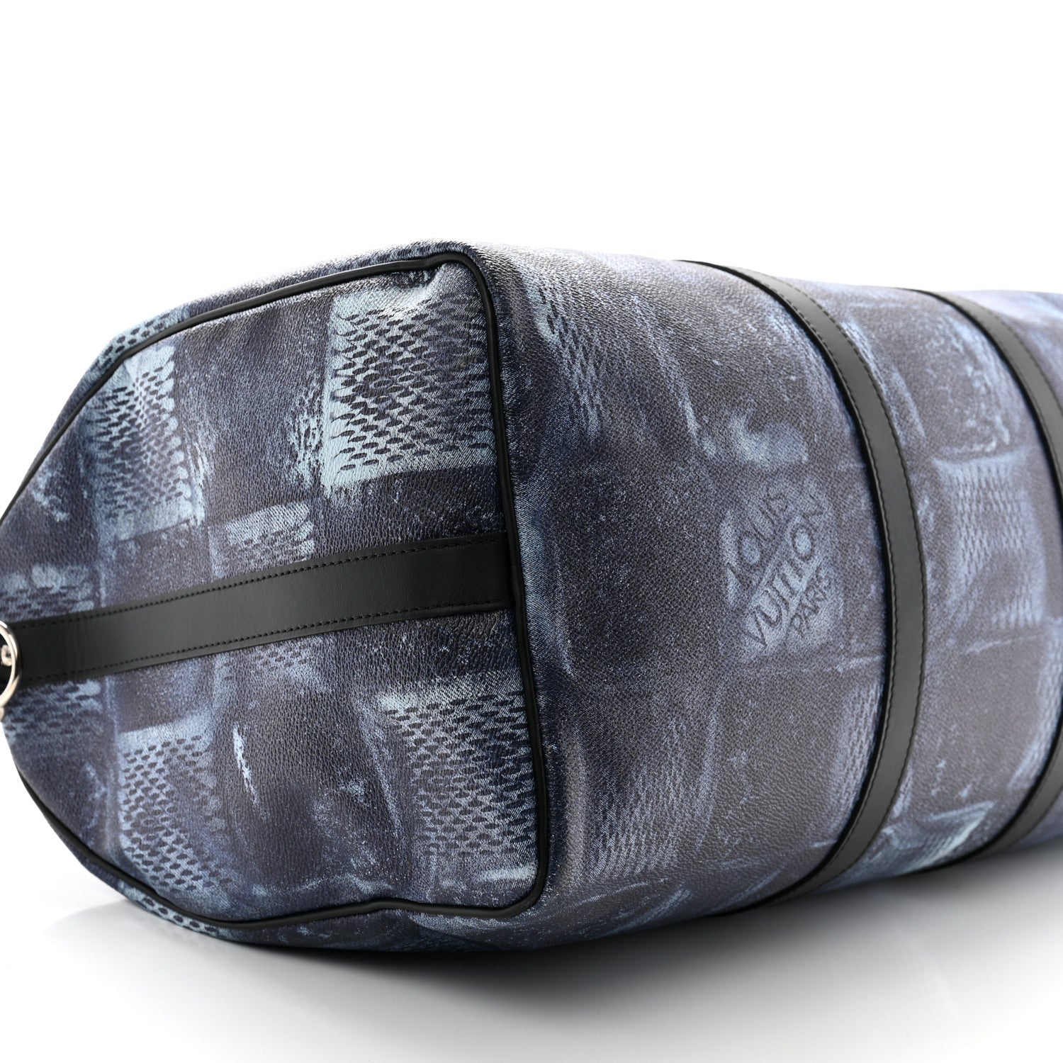 Louis Vuitton Damier Salt Keepall Bandouliere 50 Ocean Blue 8 of 11