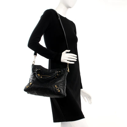 Balenciaga Agneau Giant 12 Gold Hardware Town Black 2 of 8
