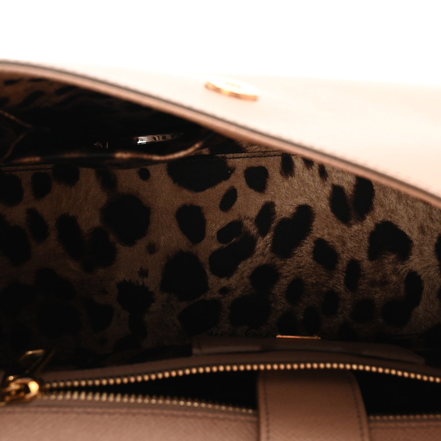 Dauphine Large Miss Sicily Satchel Dark Beige