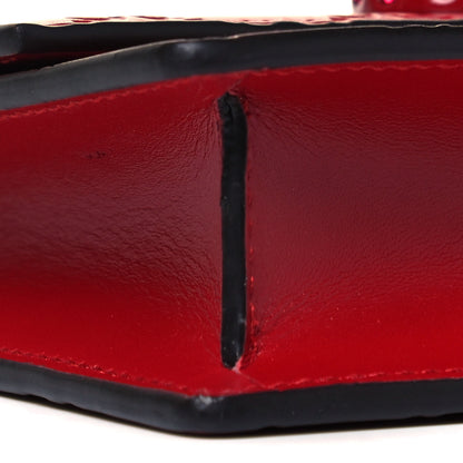Gucci Guccissima Mini Cherry Chain Bag Hibiscus Red 8 of 9