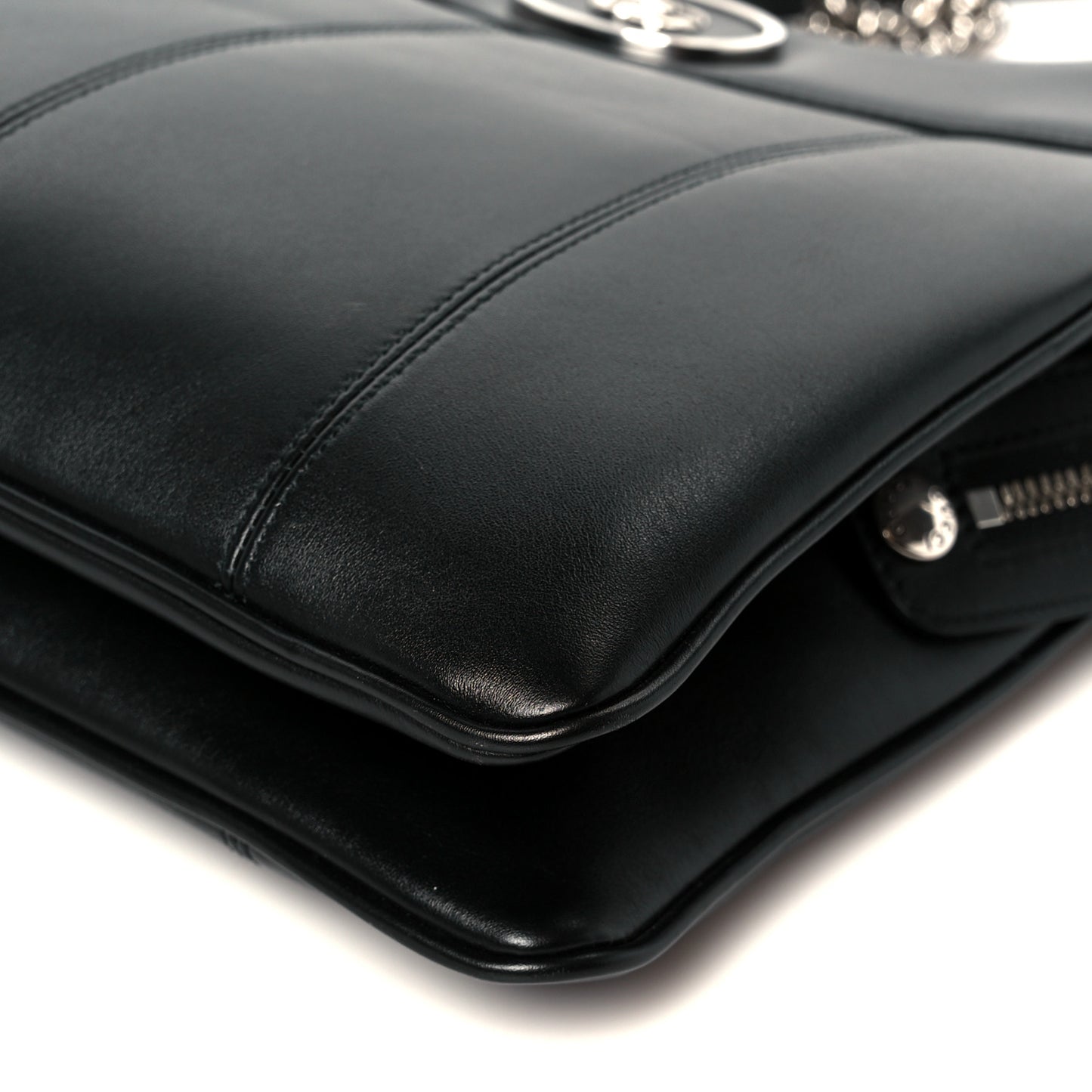 Calfskin Petite GG Small Tote Bag Black