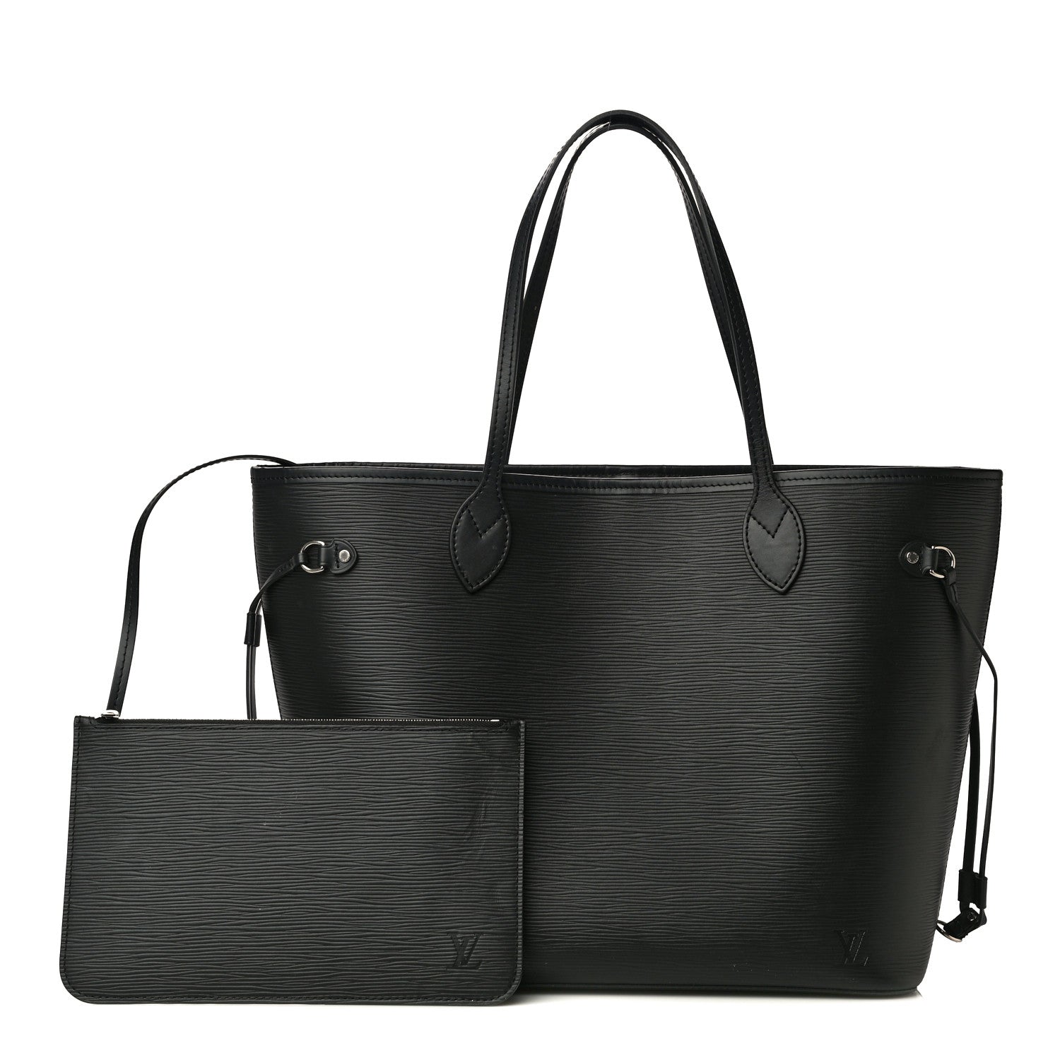 Louis Vuitton Epi Neverfull MM Black 1 of 22
