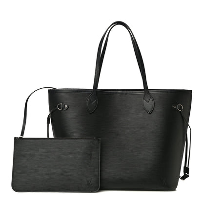 Louis Vuitton Epi Neverfull MM Black 1 of 22