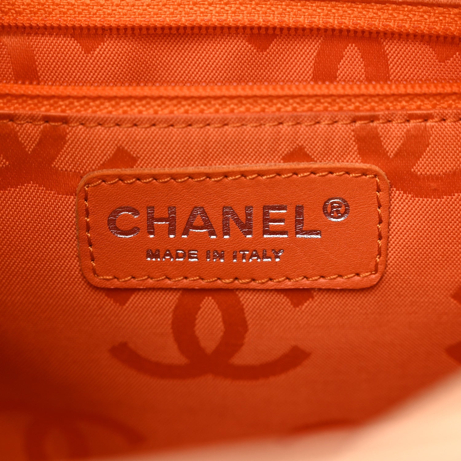 Chanel Calfskin Quilted Small Cambon Multipocket Reporter Beige 6 of 11