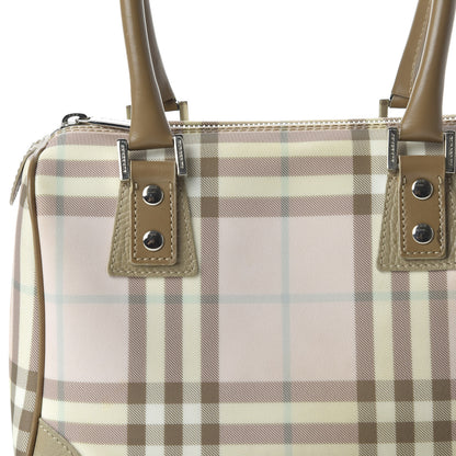 Burberry Candy Check Small Tote Pink 9 of 10