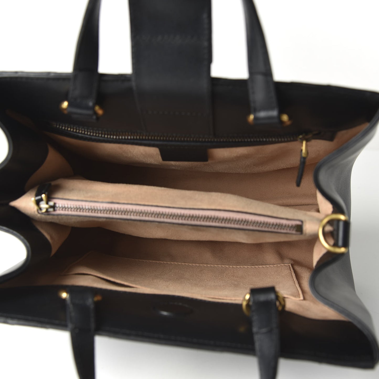 Calfskin Matelasse Small GG Marmont Tote Black