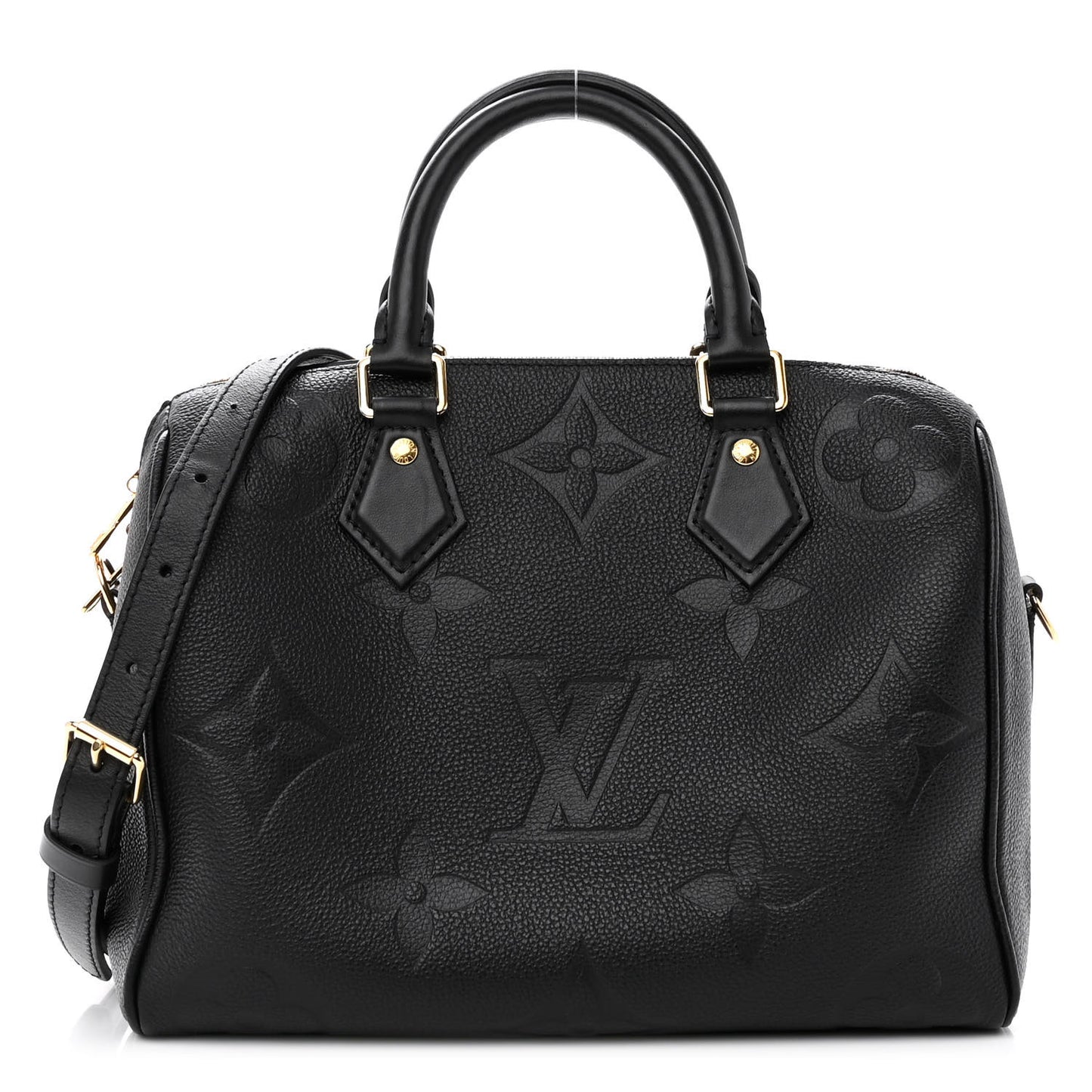 Empreinte Monogram Giant Speedy Bandouliere 25 Black