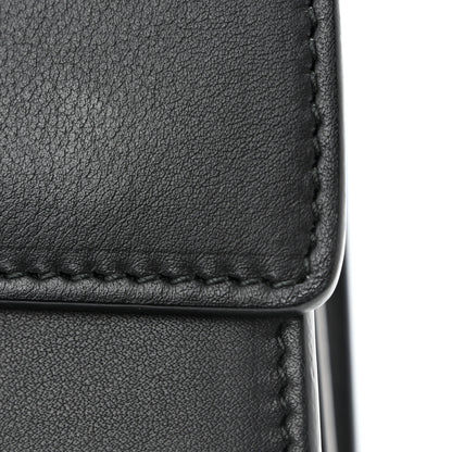 Gucci Moon Calfskin Web Large Dionysus Bamboo Top Handle Bag Black 12 of 15