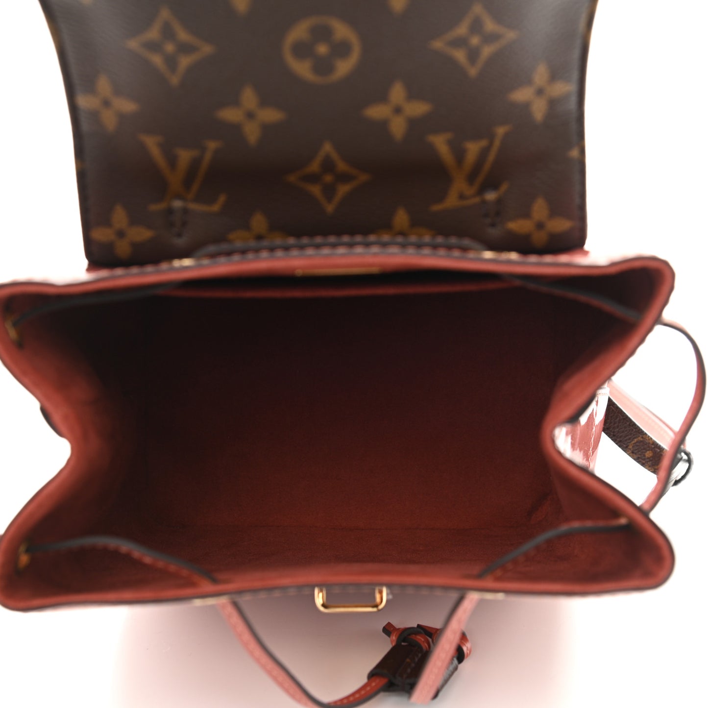Patent Monogram Hot Springs Backpack Vieux Rose