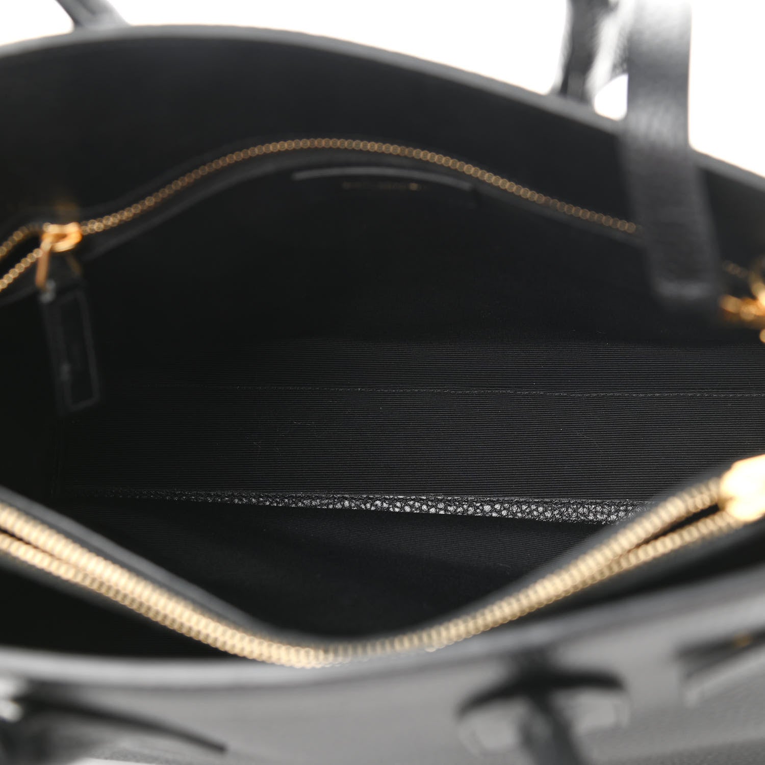 Saint Laurent Grained Calfskin Small Sac De Jour Black 5 of 10