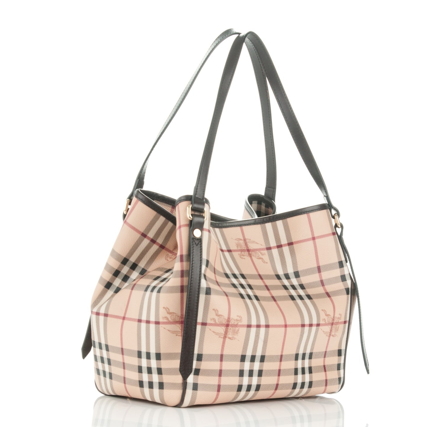 Haymarket Check Small Canterbury Tote Chocolate