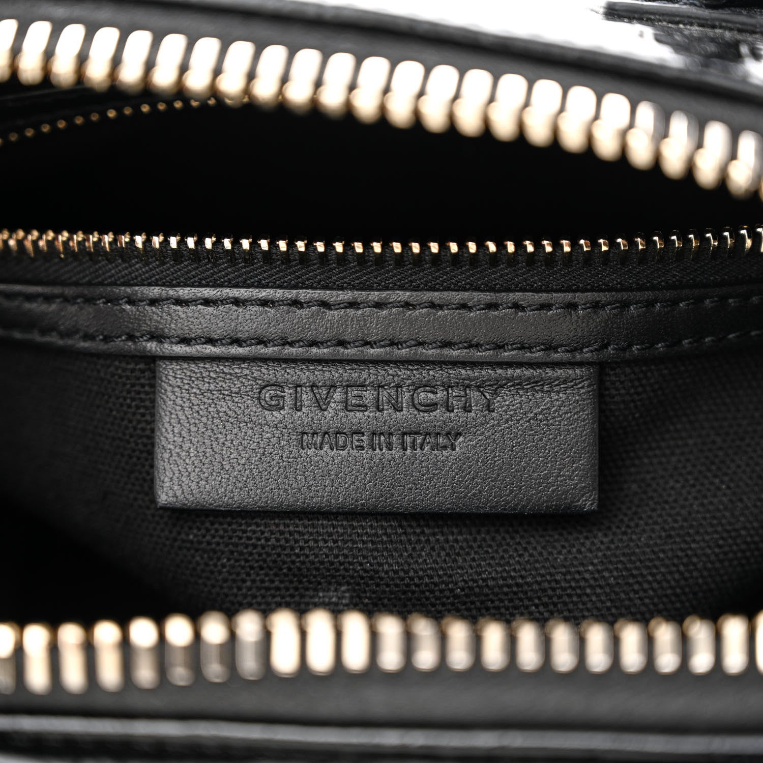 Givenchy Calfskin Crocodile Embossed Mini Antigona Black 6 of 11