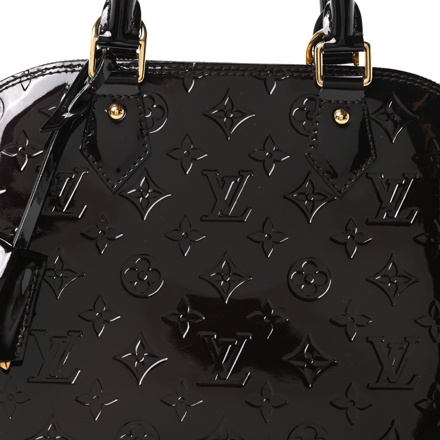 Louis Vuitton Vernis Alma PM Amarante 7 of 10