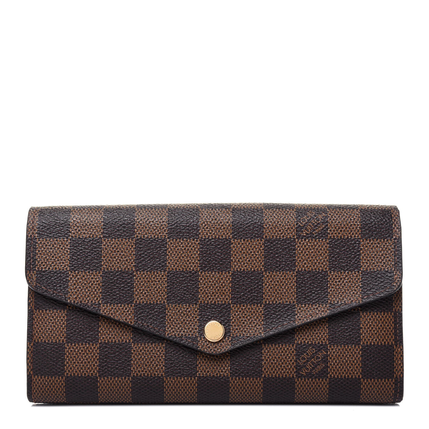 Louis Vuitton Damier Ebene Sarah Wallet NM 1 of 11