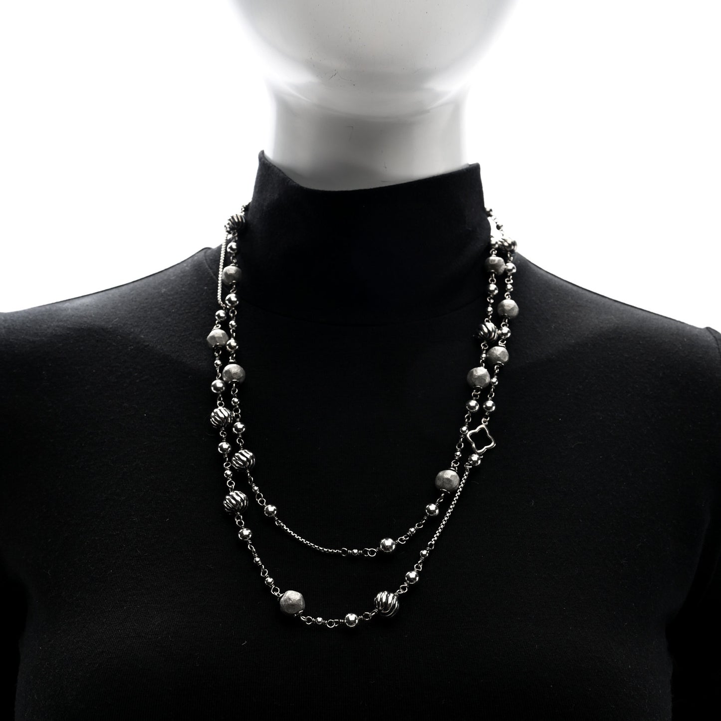 Sterling Silver DY Elements Chain Necklace