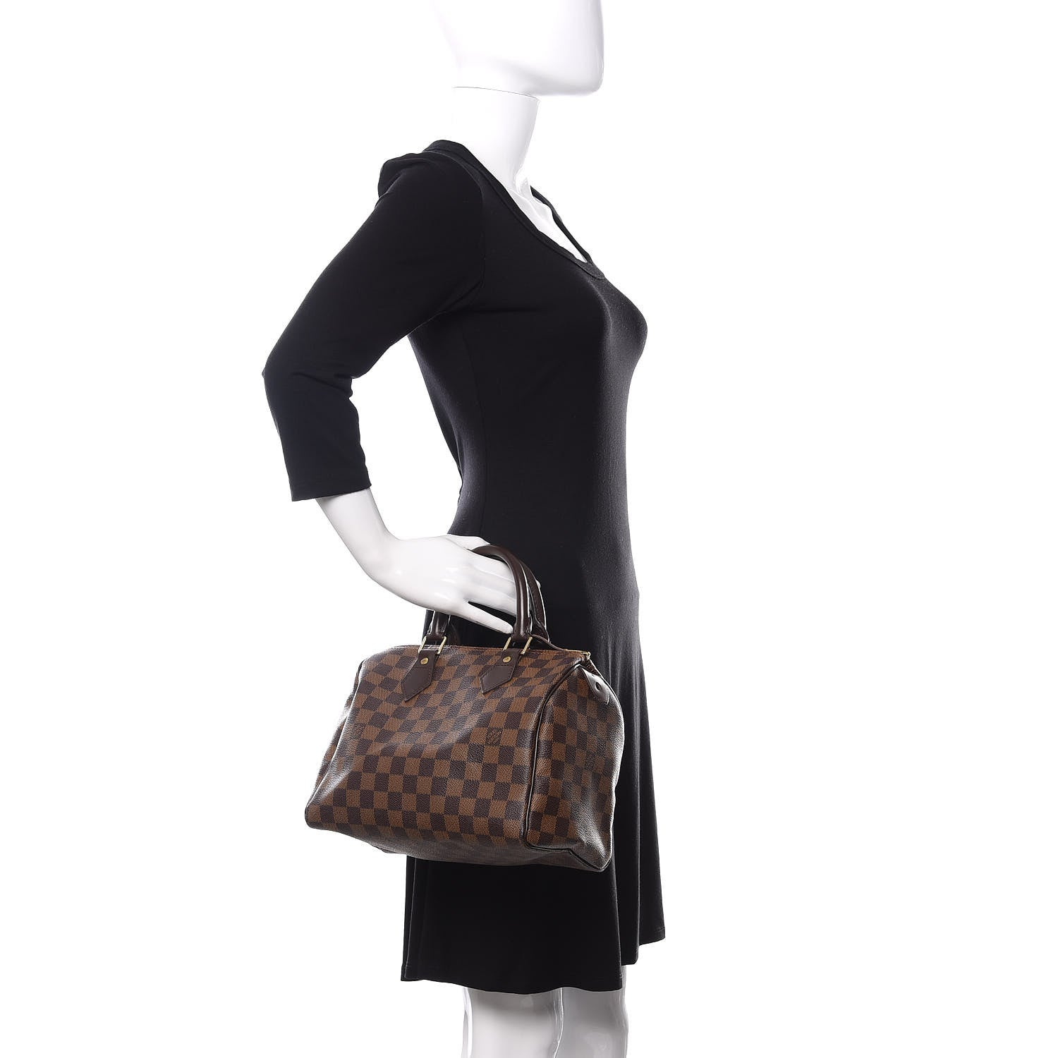 Louis Vuitton Damier Ebene Speedy 25 2 of 12