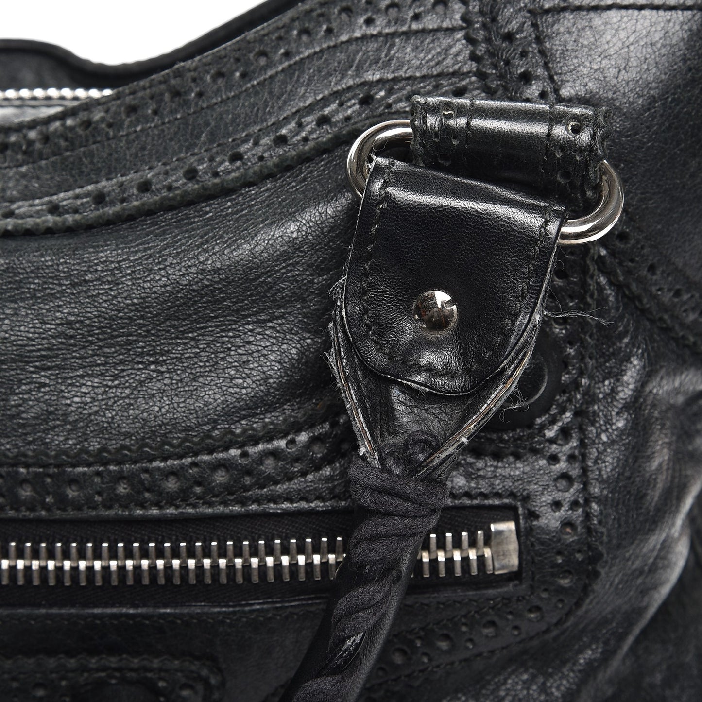 Agneau Giant Brogues Hardware City Black