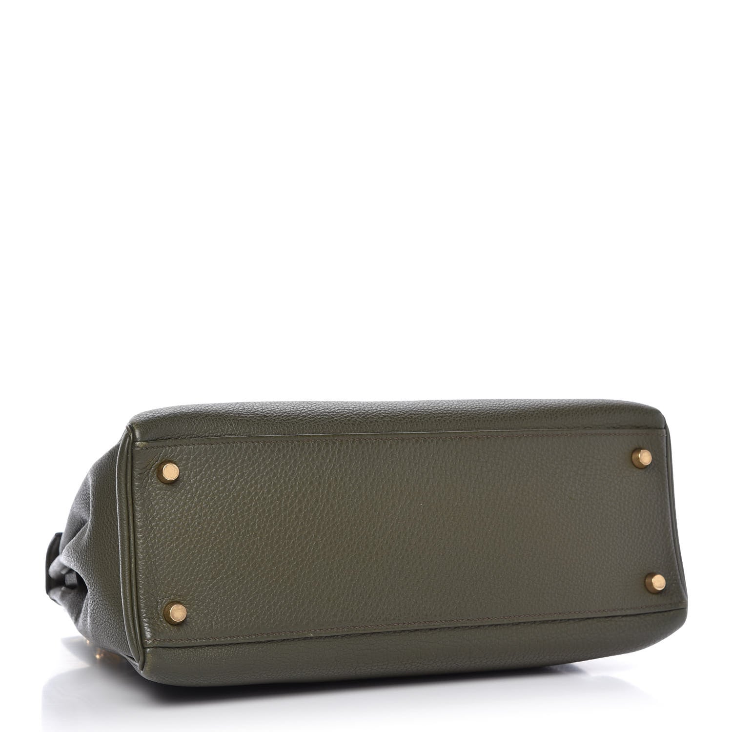 Hermes Togo Kelly Retourne 32 Vert Olive 4 of 9