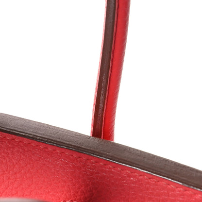 Hermes Togo Birkin 30 Rouge Pivoine 12 of 12