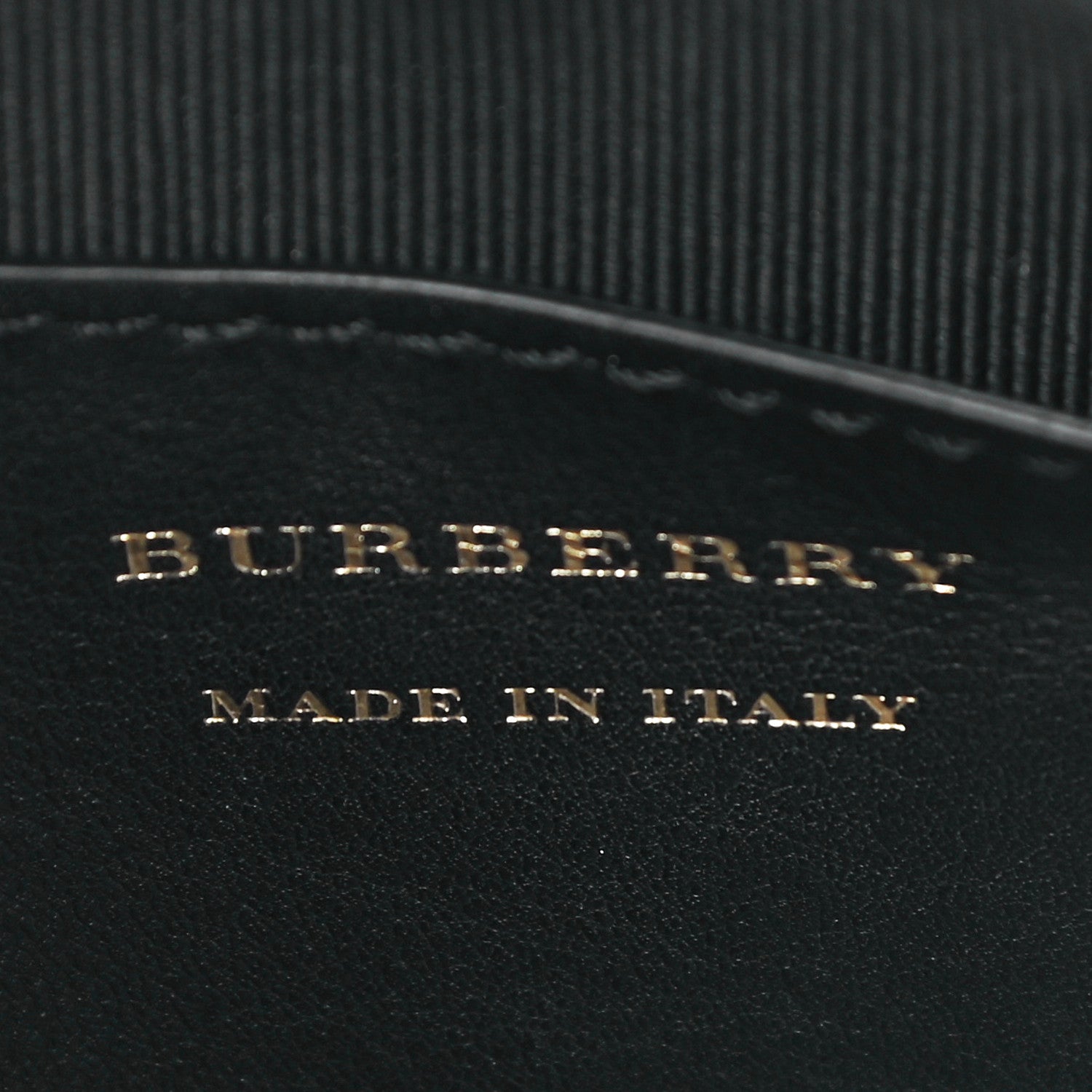 Burberry 1983 Knight Check Smooth Calfskin Link Bum Bag Black 6 of 9