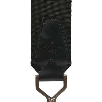 Louis Vuitton Canvas Adjustable Shoulder Strap Black 3 of 4