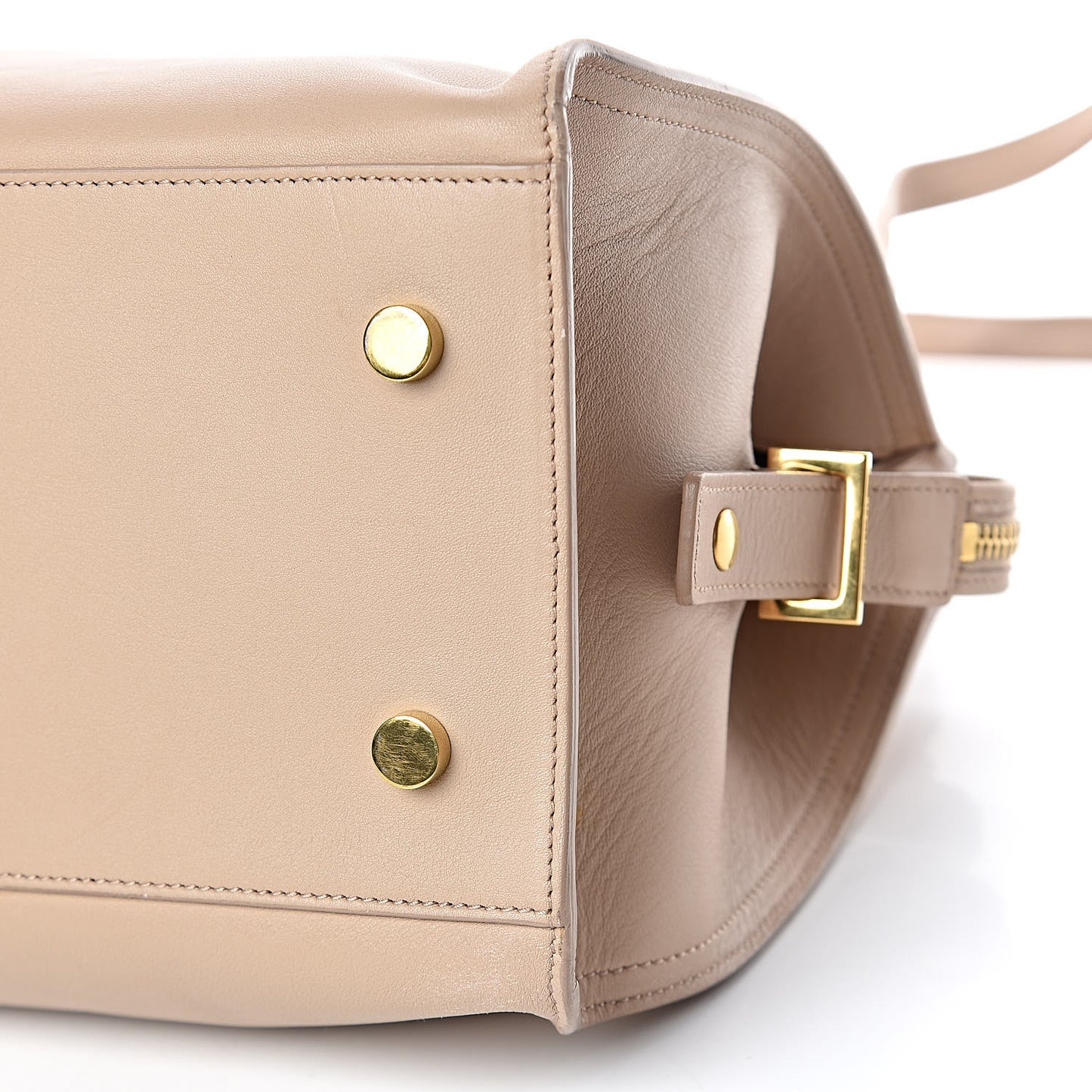 Smooth Calfskin Small Monogram Cabas Beige