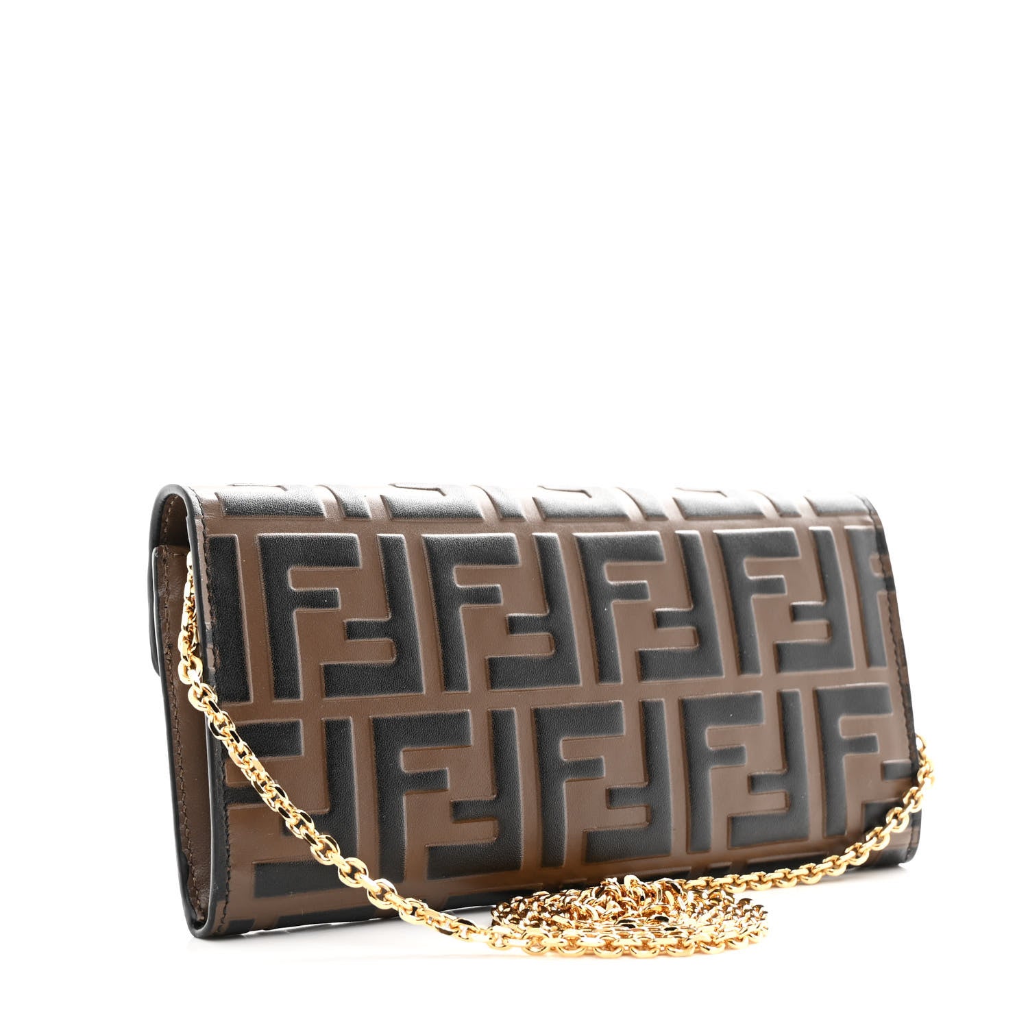 Fendi Vitello Soft F is Fendi Bi-Color FF 1974 Embossed