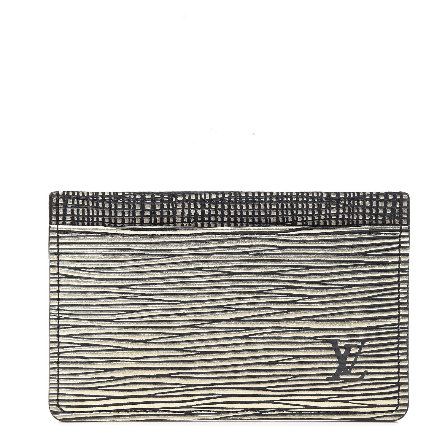 Louis Vuitton Epi Card Holder Platine 1 of 6