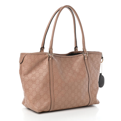Gucci Guccissima Vitello Tender Medium Joy Tote Winter Rose 3 of 9