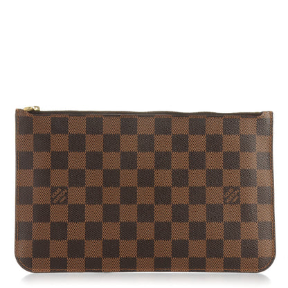 Louis Vuitton Damier Ebene Neverfull MM GM Pochette 1 of 7