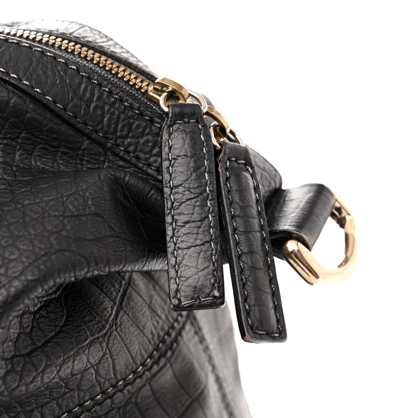 Calfskin Crocodile Embossed Medium Nightingale Black