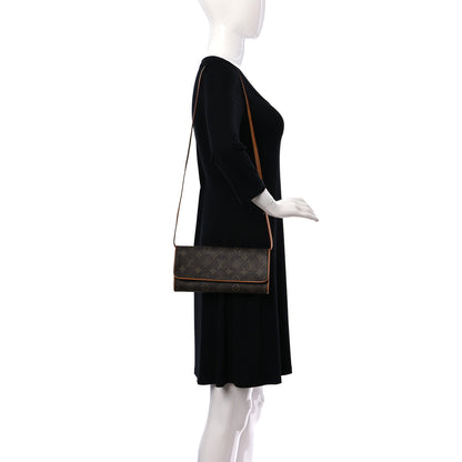 Louis Vuitton Monogram Pochette Twin GM 2 of 9