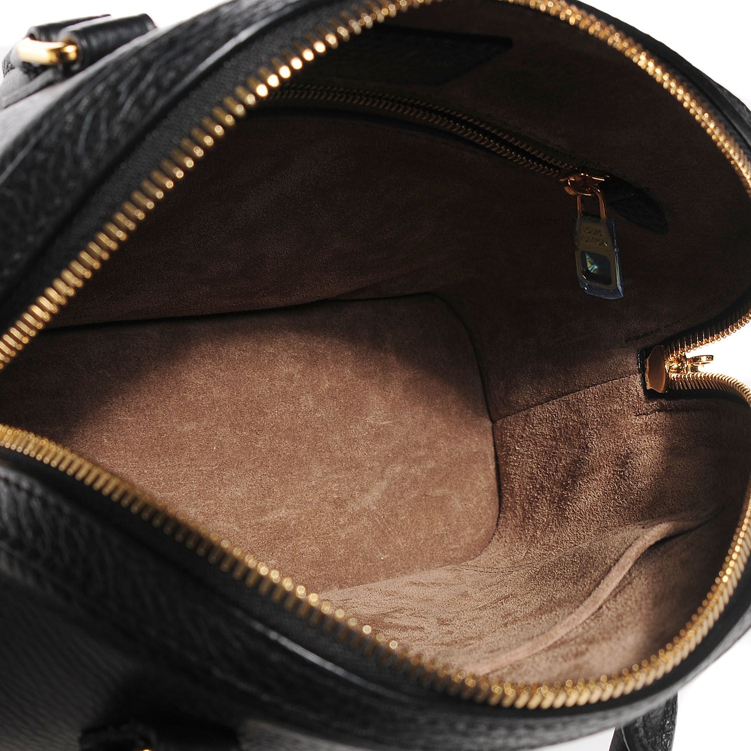 Louis Vuitton Taurillon Alma PPM Black 6 of 8