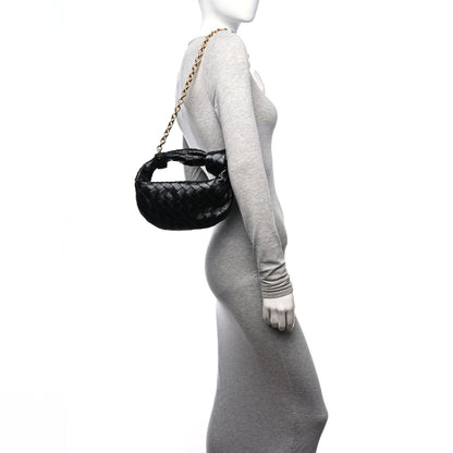 Bottega Veneta Nappa Intrecciato Mini Chain Jodie Black 2 of 11