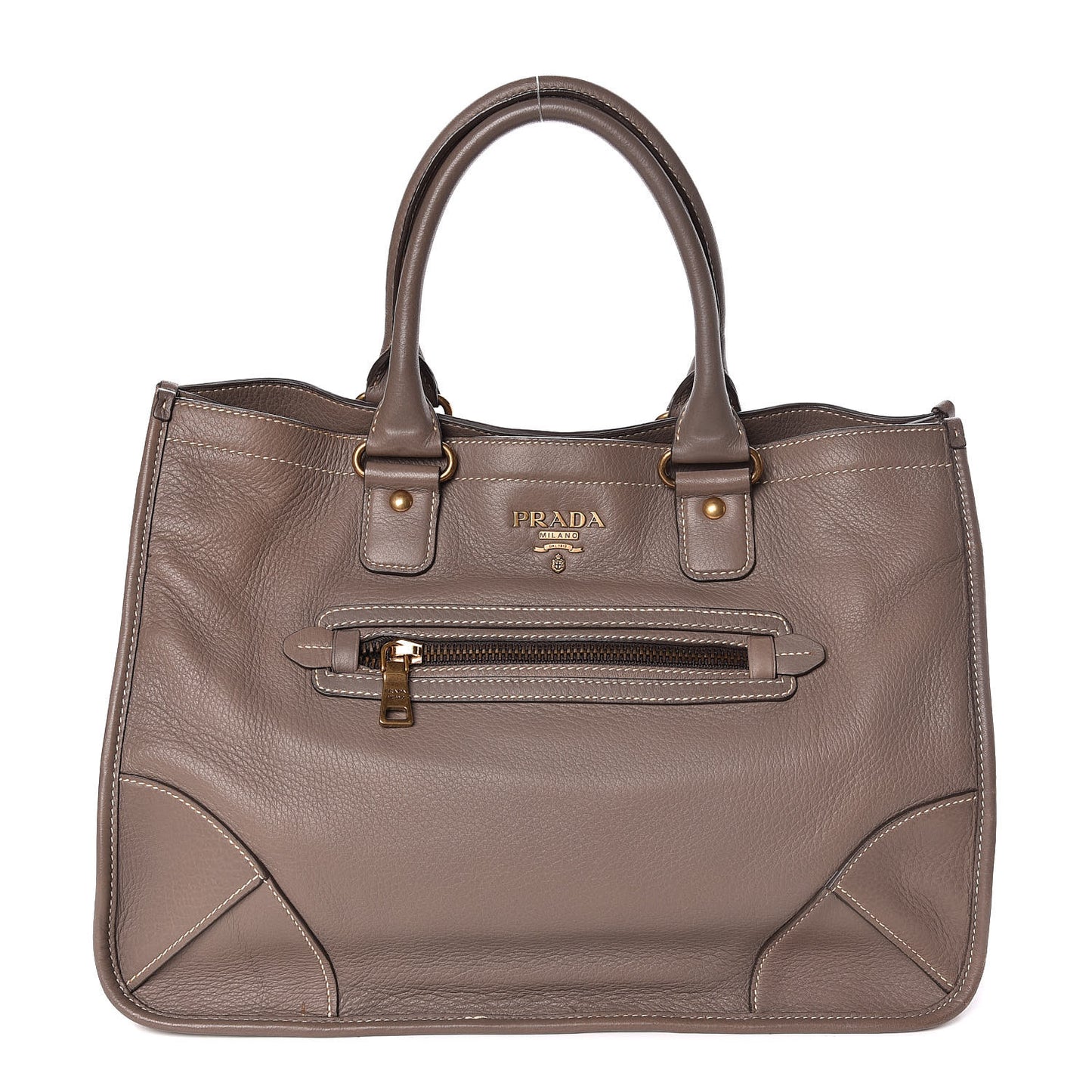 Cervo Deerskin Tote Bambu