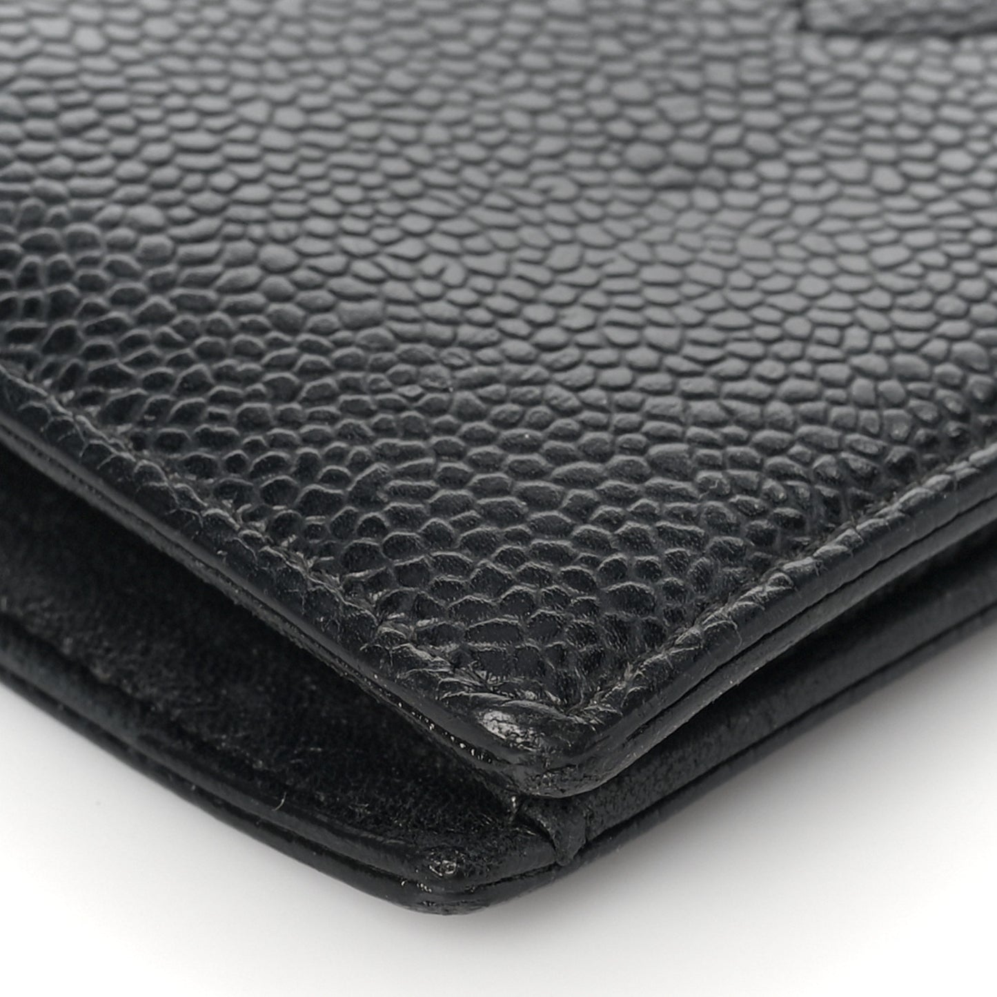 Caviar Timeless CC Yen Wallet Black