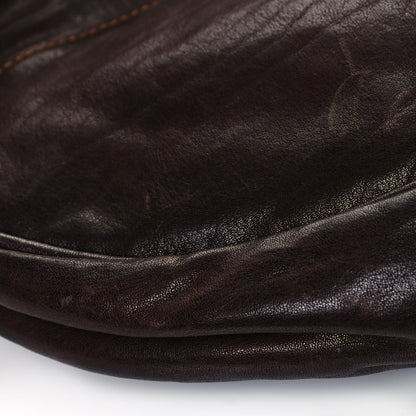 Christian Dior Calfskin Large Gaucho Double Saddle Bag Brown 15 of 30