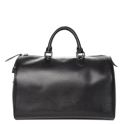 Louis Vuitton Epi Speedy 30 Black 1 of 13